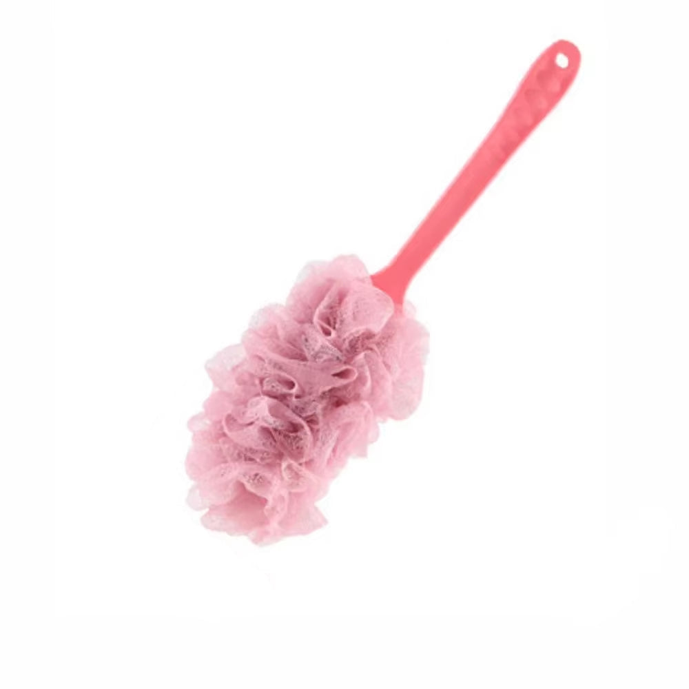 Long Handle Back Brush Body Scrubbers Shower Hanging Body Brush Sponges Soft Mesh Bath Shower Brushes Bath Accessories for Adult