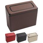 Car Trash Can Car Accessories with Lid Automobiles Storage Bag Fits for Home