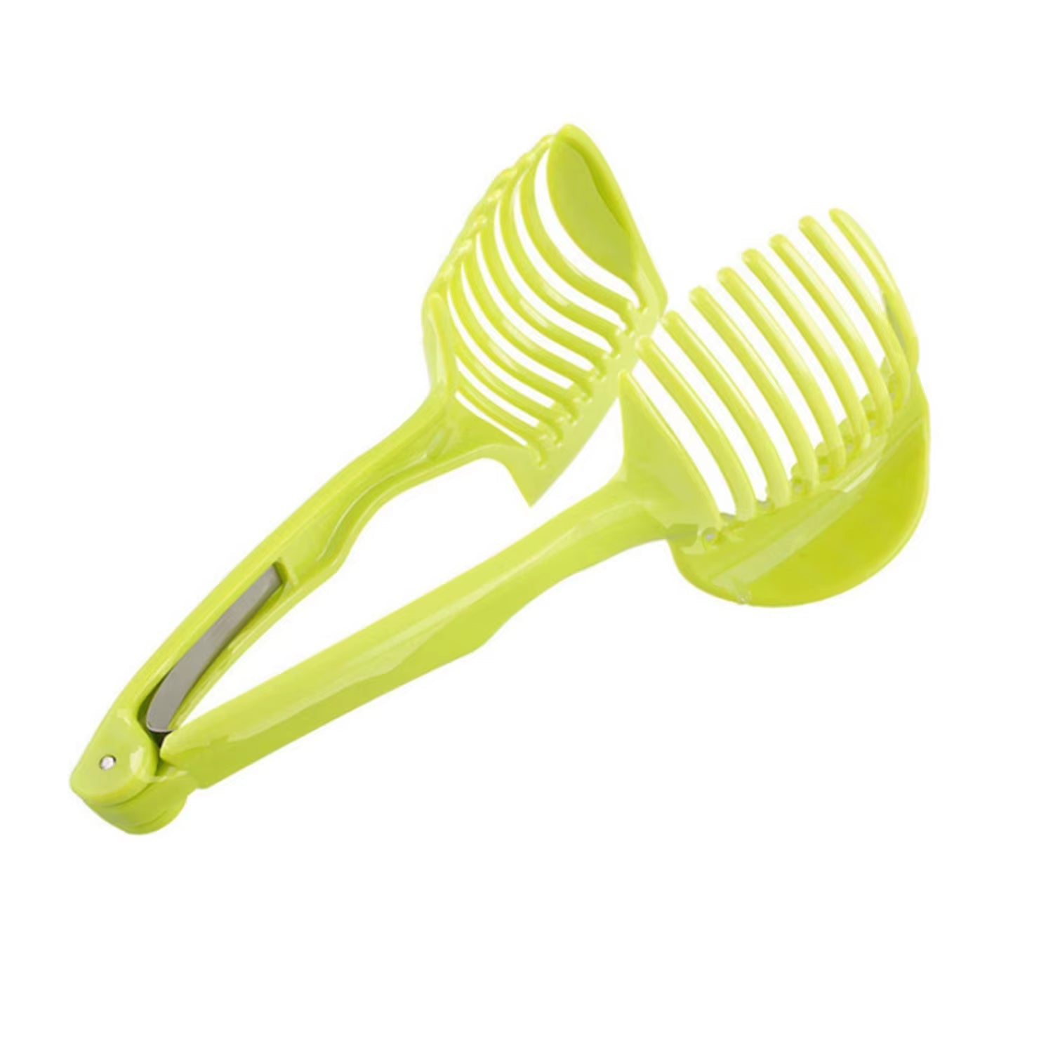 1Pcs Plastic Kitchen Handheld Potato Slicer Tomato Cutter Tool Lemon Cutting Cooking Kitchen Accessories