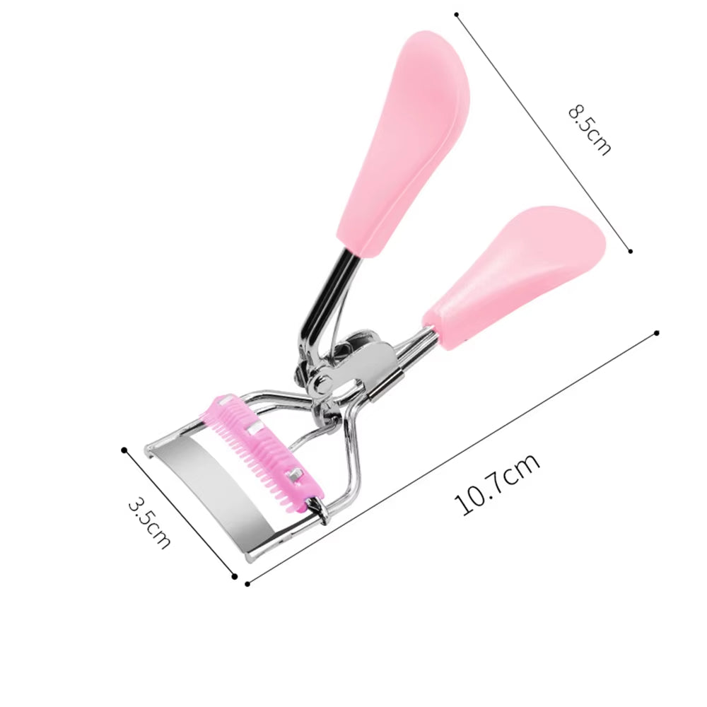 1Pcs Eyelash Curler Make-Up for Women Beauty Makeup Tools Cosmetics Lady Eye Lashes Curling with Comb Clip Eyelashes Tool