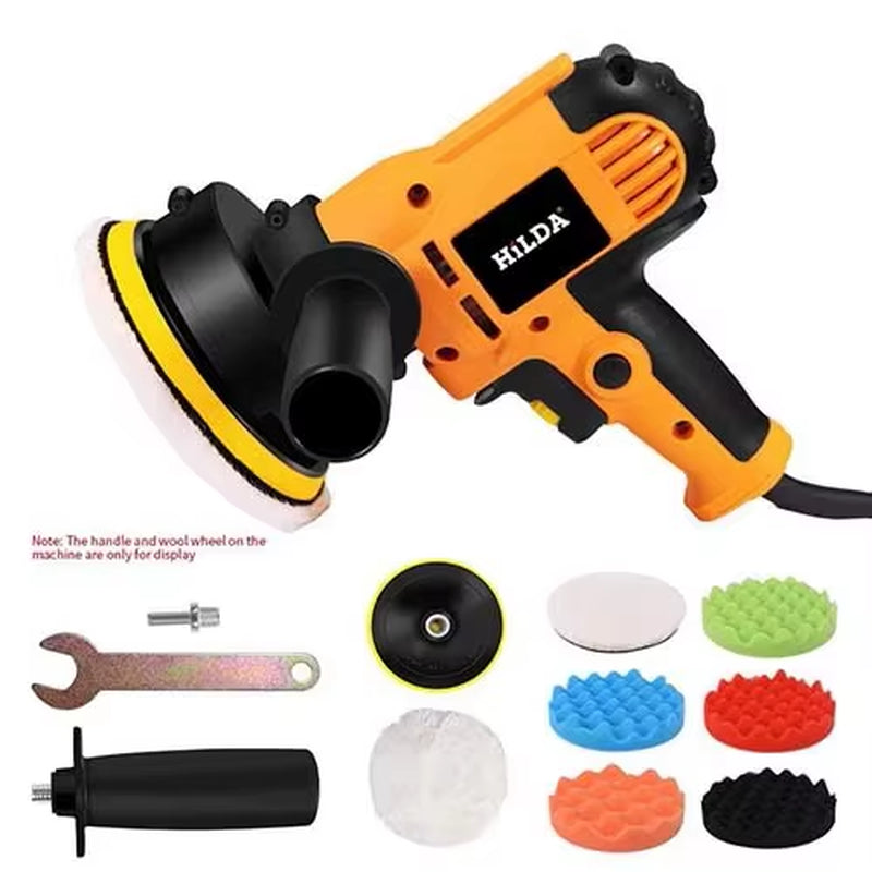 Car Polisher Machine Car Beauty Auto Polishing Machine Adjustable Speed Sanding Waxing Tools Car Accessories Power Tools