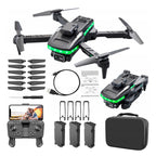 Mini Drone with Camera for Kids Adults 4K HD FPV Foldable RC Quadcopter 360°Flip
