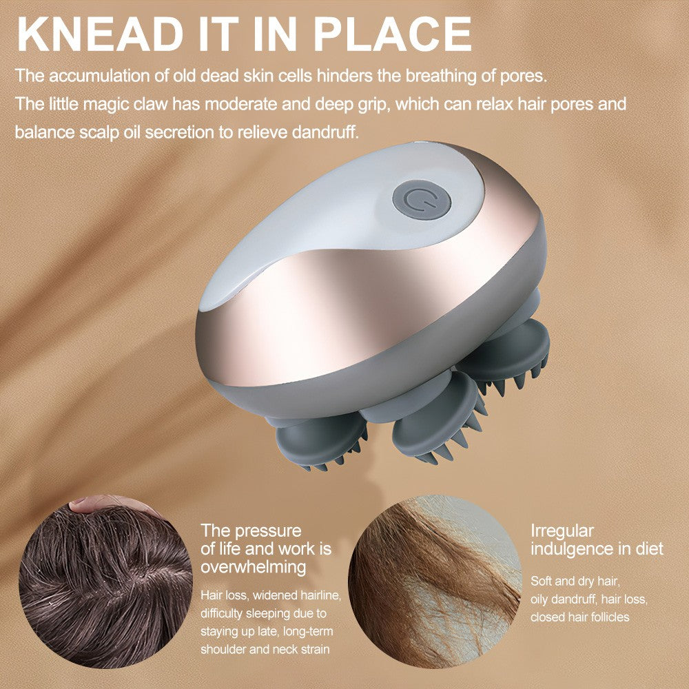 Massager Electric Body Health Care Relax Deep Tissue Head Scalp Kneading UK