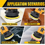 Car Polisher Machine Car Beauty Auto Polishing Machine Adjustable Speed Sanding Waxing Tools Car Accessories Power Tools