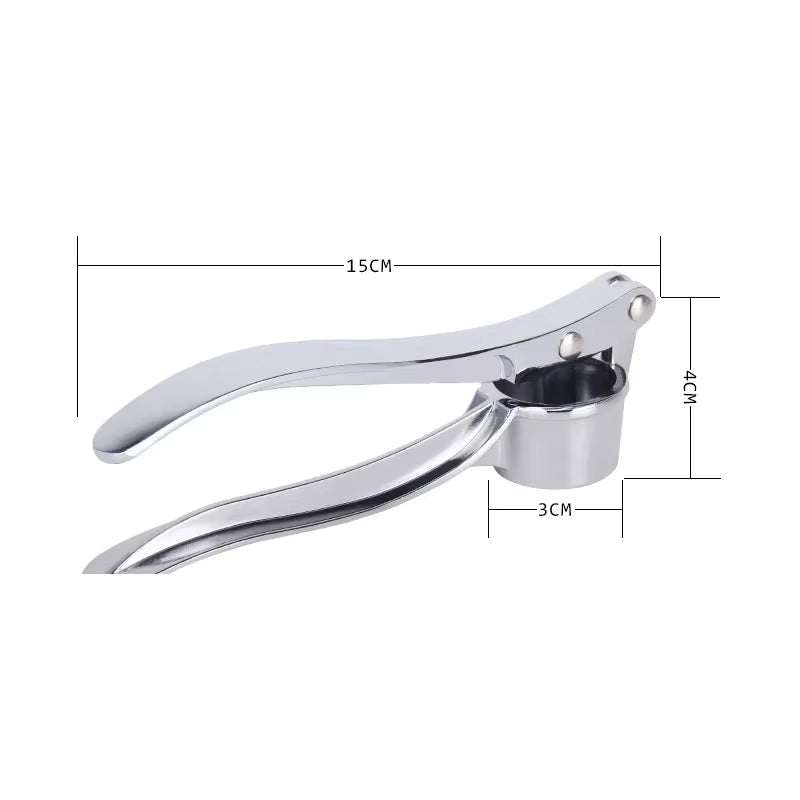 Kitchen Zinc Alloy Steel Garlic Smasher Squeezer Manual Press Grinding Tool Kitchen Accessories Kitchen Gadgets and Accessories