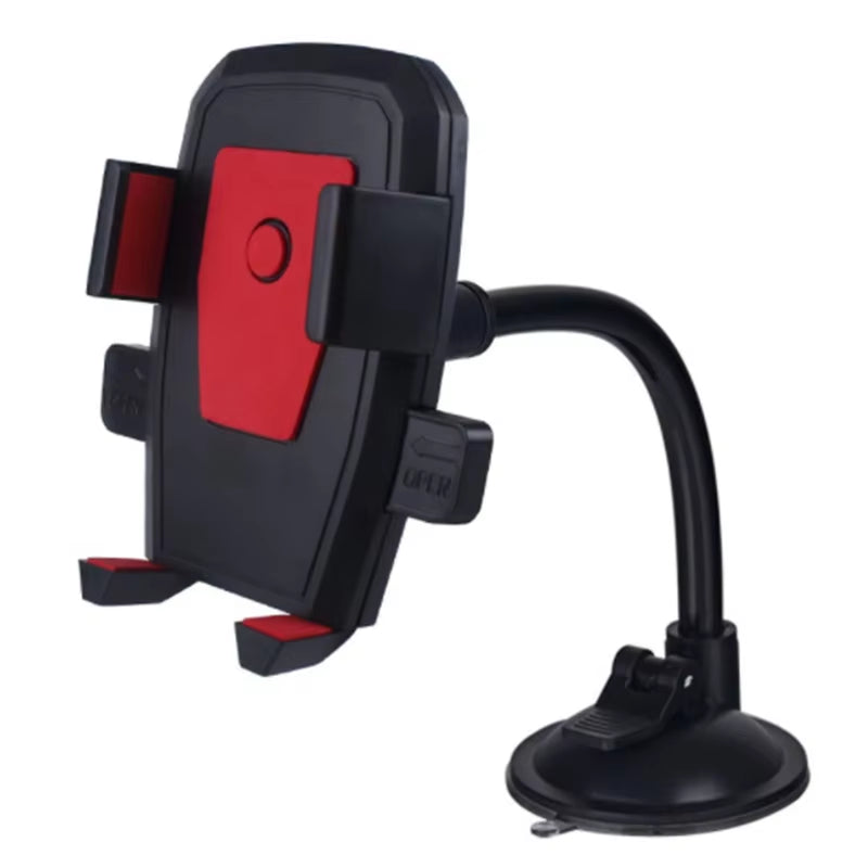 New Car Phone Holder Bracket Mount Cup Holder Universal Car Mobile Support Suction Windshield Phone Locking Car-Accessories