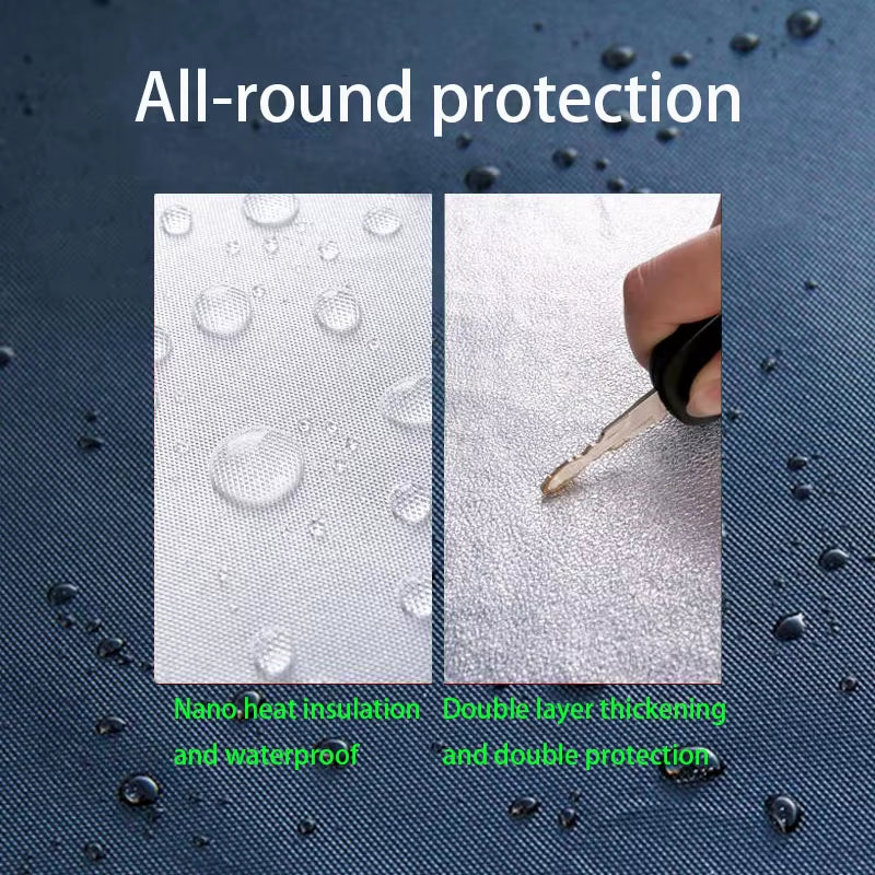 For Genesis G80 Outdoor Protection Full Car Covers Snow Cover Sunshade Waterproof Dustproof Exterior Car Accessories