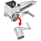 4 Drums Blades Rotary Cheese Grater Stainless Steel Cheese Slicer Shredder Butter Cutter Kitchen Gadgets