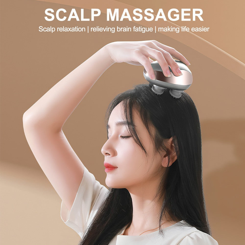 Massager Electric Body Health Care Relax Deep Tissue Head Scalp Kneading UK