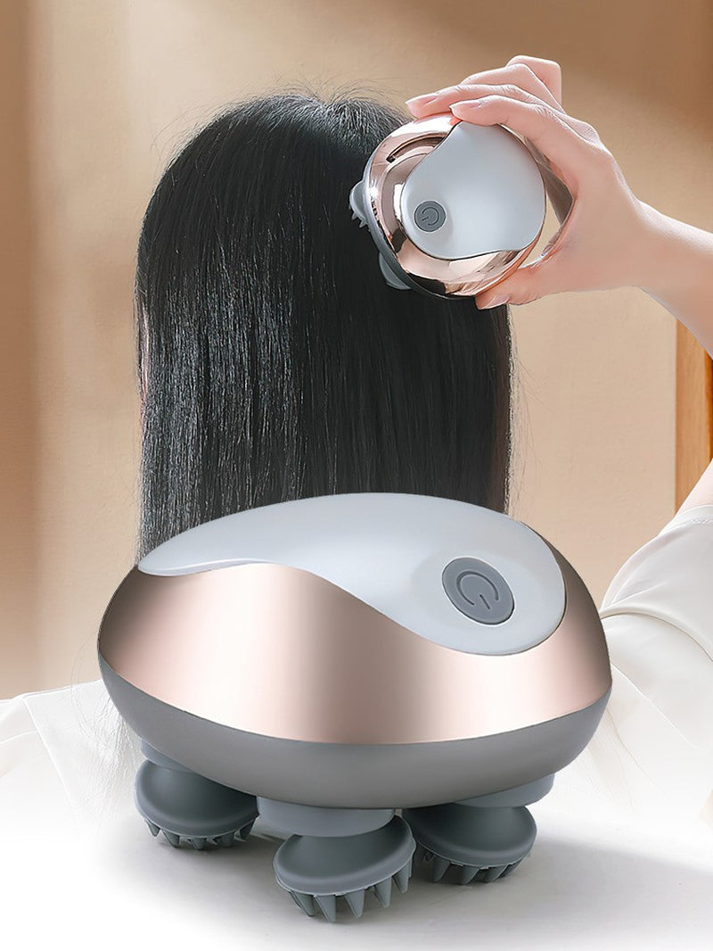 Massager Electric Body Health Care Relax Deep Tissue Head Scalp Kneading UK