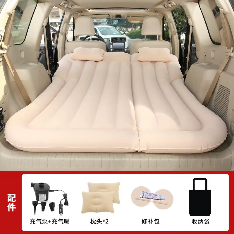 Inflatable Car Mattress Inflatable Car Multifunctional Car Inflatable Bed Car Accessories Inflatable Bed Travel Goods