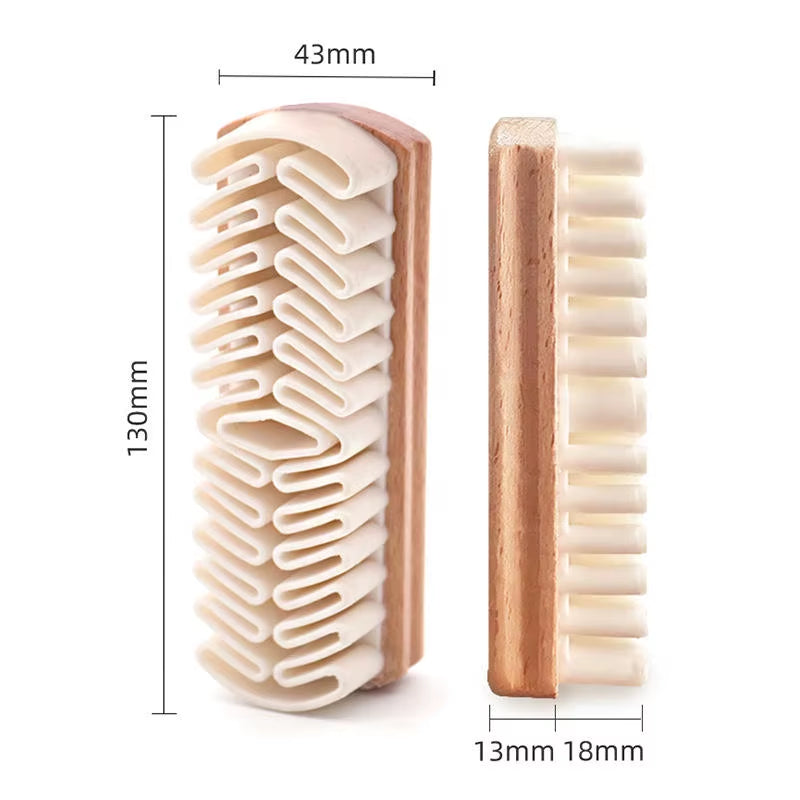 Car Detailing Cleaning Brush Universal Auto Seat Interior Suede Clean Beauty Care Brushes Car Accessories Interior Parts 1/2Pcs