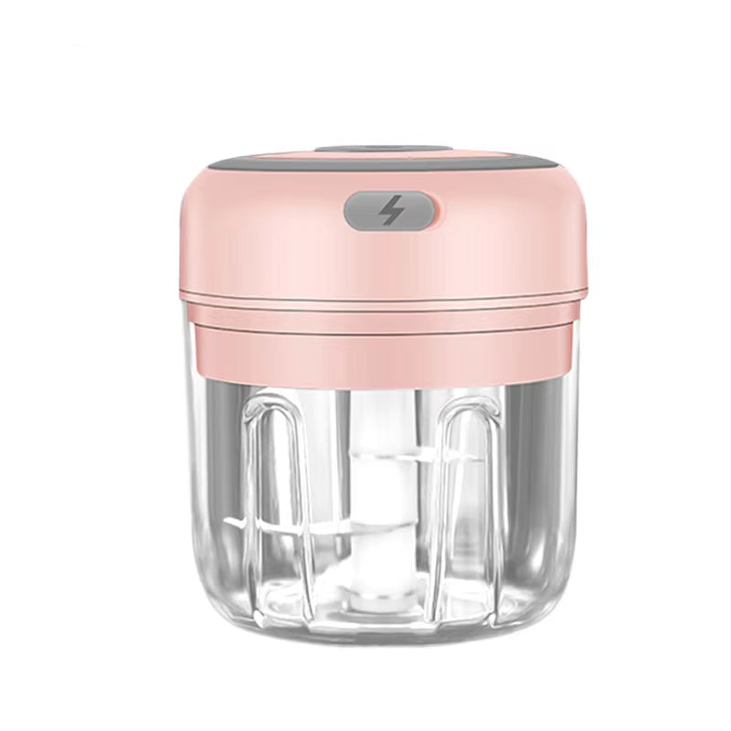 Meat Grinder Electric Garlic Crusher Food Chopper Mini Garlic Press Vegetable Chopper Masher Machine USB Kitchen Gadgets