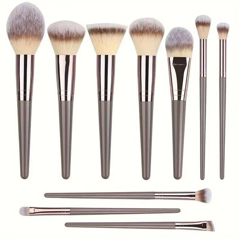 Professional 3-20Pcs Makeup Brushes Set Eyeshadow Blush Highlighter Foundation Concealer Blending Brush Fluffy Women Beauty Tool