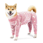 Winter Pet Dog Clothing Flannel Dog Pajamas Medium and Large Dog Pet Pajamas Pet Clothing