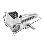 4 Drums Blades Rotary Cheese Grater Stainless Steel Cheese Slicer Shredder Butter Cutter Kitchen Gadgets