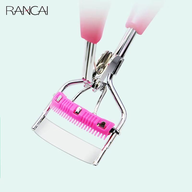 1Pcs Eyelash Curler Make-Up for Women Beauty Makeup Tools Cosmetics Lady Eye Lashes Curling with Comb Clip Eyelashes Tool