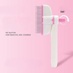 Rotating Dense Toothed Cat Comb for Pet Cat Hair Cleaning Specialized Tool Pet Grooming Cat Supplies Pet Products