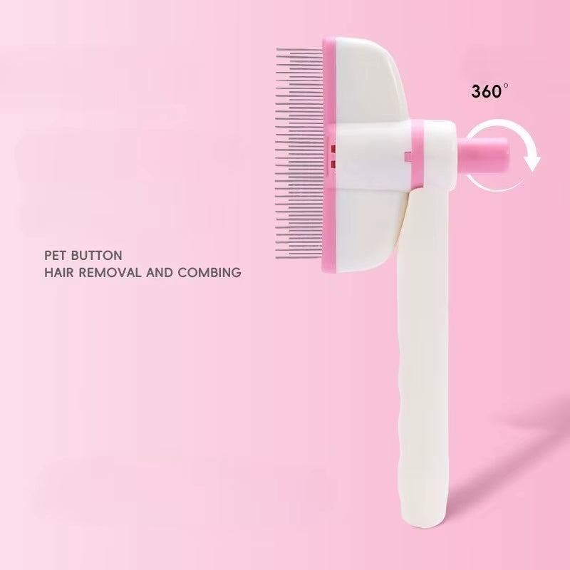 Rotating Dense Toothed Cat Comb for Pet Cat Hair Cleaning Specialized Tool Pet Grooming Cat Supplies Pet Products