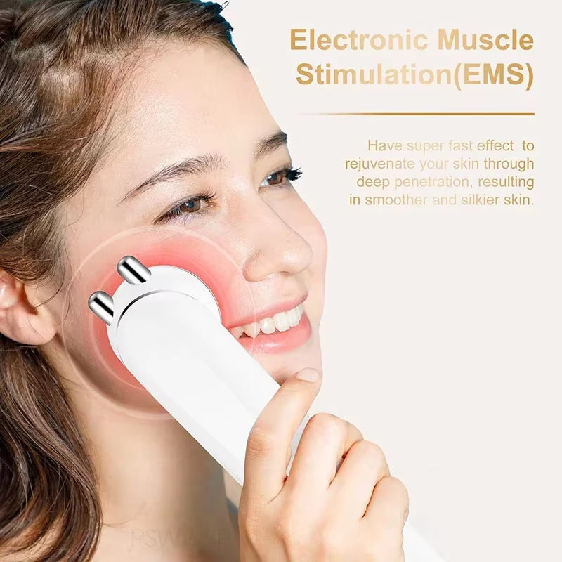 Face Massager Lift Skin Tightening Machine anti Aging EMS Beauty Devices Wrinkle Removal Facial Eye Skin Care Massager Tools