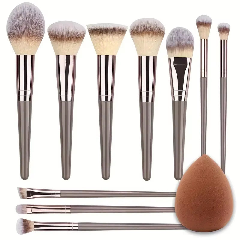 Professional 3-20Pcs Makeup Brushes Set Eyeshadow Blush Highlighter Foundation Concealer Blending Brush Fluffy Women Beauty Tool