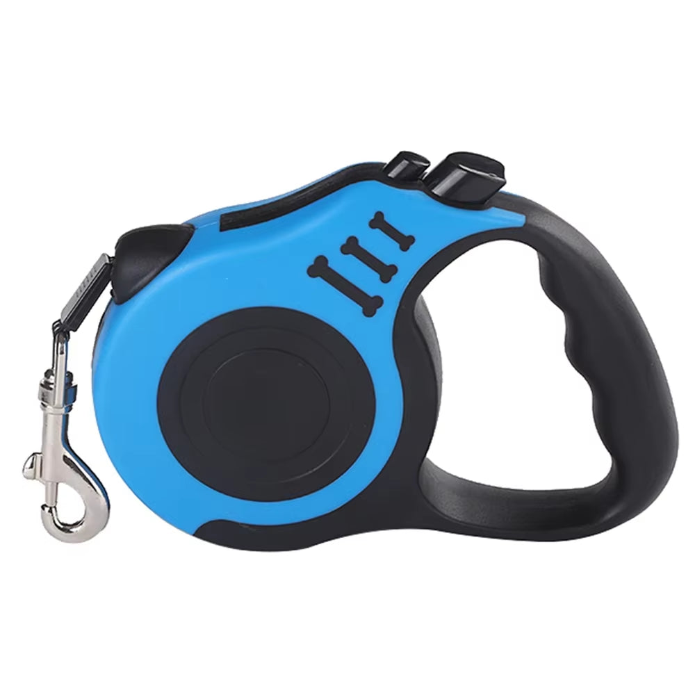 3/5M Dog Leash Automatic Retractable Nylon Traction Extension Rope Puppy Walking Pet Supplies Roulette Leashes for Small Dogs