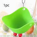 4Pcs Silicone Egg Poacher Poaching Pan Mold Kitchen Tool