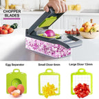 14 in 1 Multifunctional Vegetable Chopper with Blades for Efficient Cutting and Chopping Kitchen Accessories Utensils