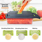 14 in 1 Multifunctional Vegetable Chopper with Blades for Efficient Cutting and Chopping Kitchen Accessories Utensils