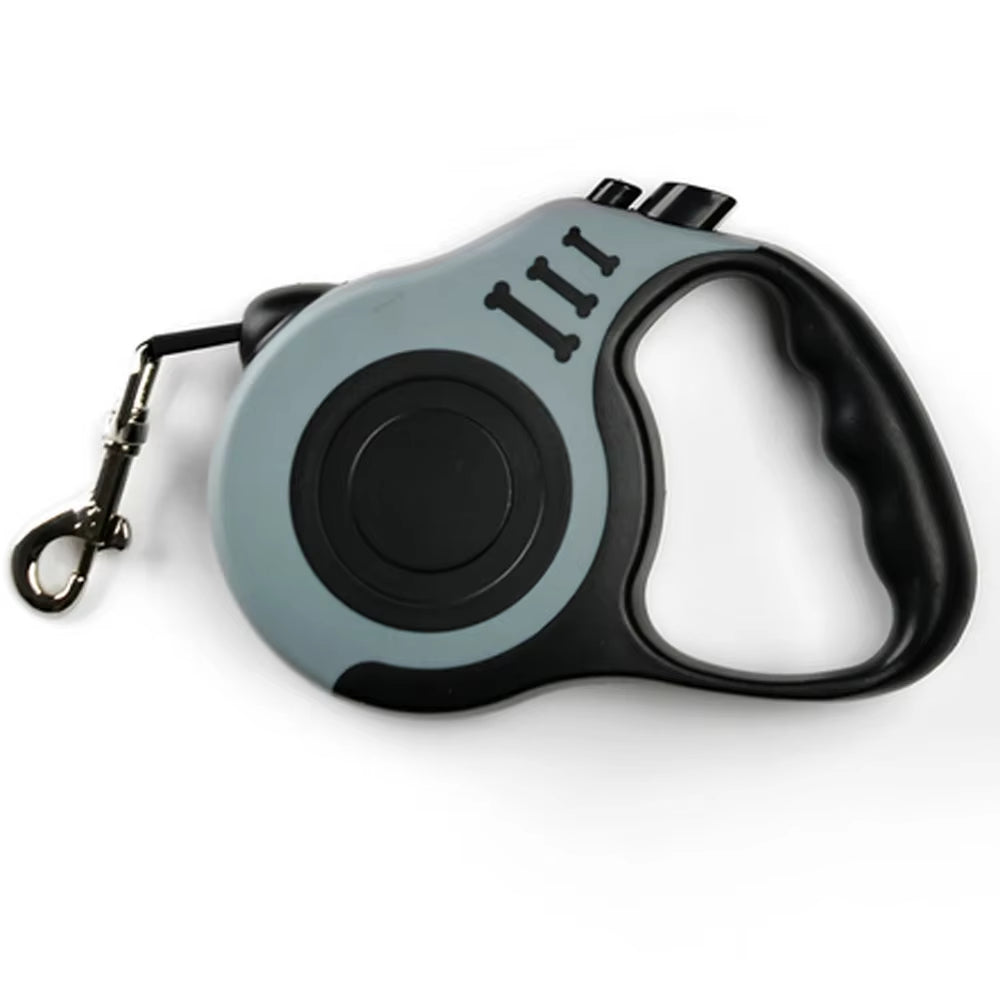 3/5M Dog Leash Automatic Retractable Nylon Traction Extension Rope Puppy Walking Pet Supplies Roulette Leashes for Small Dogs