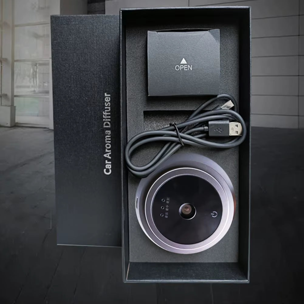 Newest Car Aroma Diffuser Intelligent Car Scents Aromas Machine Fragrance Diffusers Freshener Air Purification Car Accessories