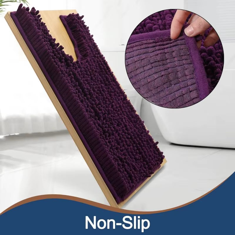 Soft Plush Microfiber Bathroom Rugs, Absorbent Bath Rugs Non Skid Machine Wash Dry Bath Mats for Tub, Bath Room Floor Mats