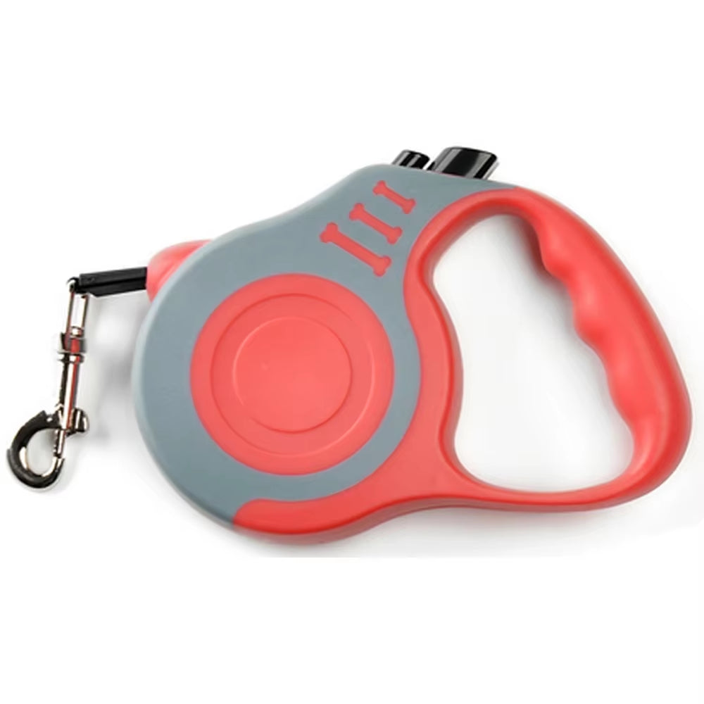 3/5M Dog Leash Automatic Retractable Nylon Traction Extension Rope Puppy Walking Pet Supplies Roulette Leashes for Small Dogs