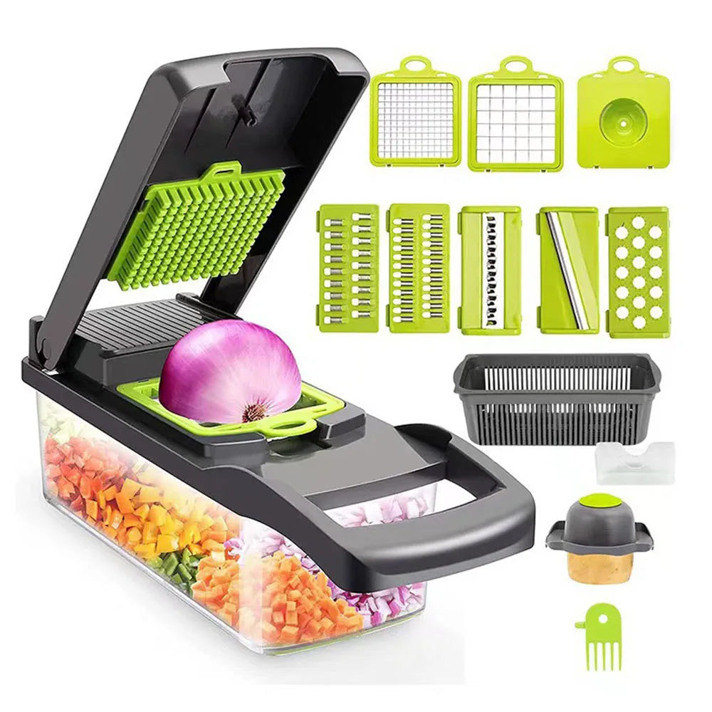 Vegetable Chopper Cutter Mandoline Slicer Cheese Grater