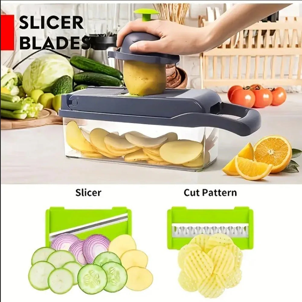 Vegetable Chopper Cutter Mandoline Slicer Cheese Grater