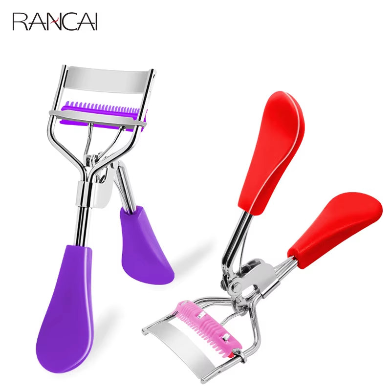 1Pcs Eyelash Curler Make-Up for Women Beauty Makeup Tools Cosmetics Lady Eye Lashes Curling with Comb Clip Eyelashes Tool