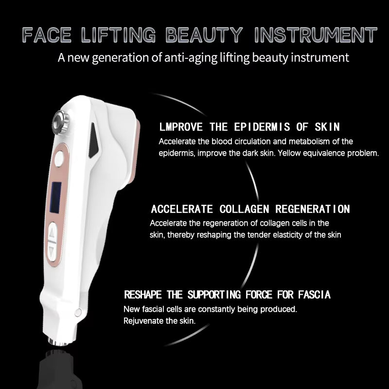 2024 Professional Mini HIFU Face Lifting Machine anti Aging Wrinkle Home Use Beauty Devices Ultrasonic Skincare Facial Products
