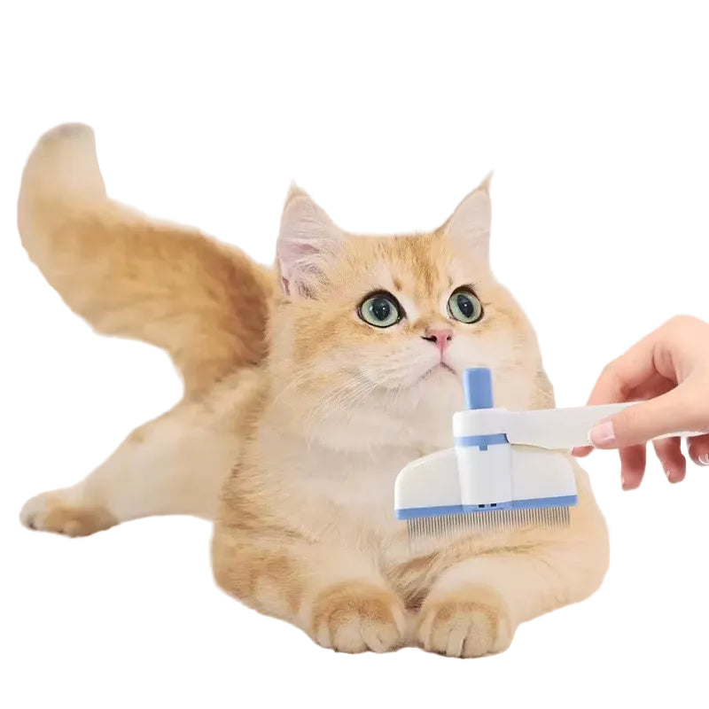 Rotating Dense Toothed Cat Comb for Pet Cat Hair Cleaning Specialized Tool Pet Grooming Cat Supplies Pet Products