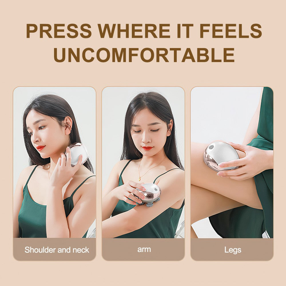 Massager Electric Body Health Care Relax Deep Tissue Head Scalp Kneading UK