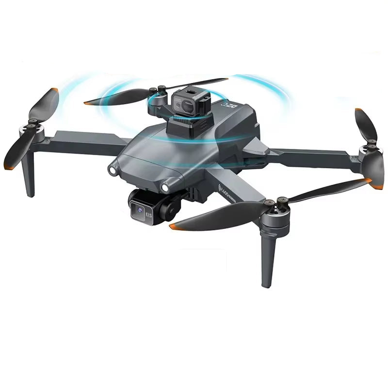 New L600 PRO MAX/PRO GPS Drone 5KM 4K Professional HD Dual Camera 3-Axis Gimbal 360° Obstacle Avoidance Brushless Quadcopter Toy